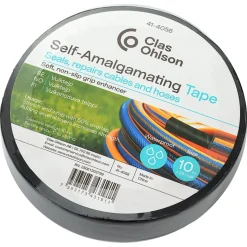 Vulktape svart, 25 mm x 10 m