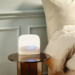 Wake-up light vekkerklokke med lyd og lys