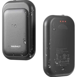 Warmly Mini liten håndvarmer 5000 mAh, oppladbar