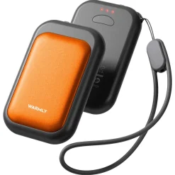 Warmly Mini liten håndvarmer 5000 mAh, oppladbar
