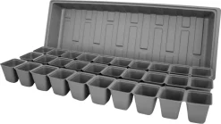 Weibulls allround drivhus med lokk og potter, 60 x 22 cm