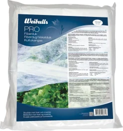 Weibulls fiberduk Pro plantebeskyttelse dyrking, 2 × 5 m