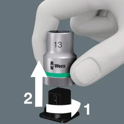 Wera Zyklop 1/2" hylsenøkkelsett