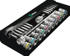 Wera Zyklop 1/2" hylsenøkkelsett