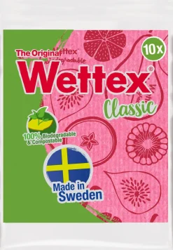 Wettex Classic oppvaskklut, 10-pakning