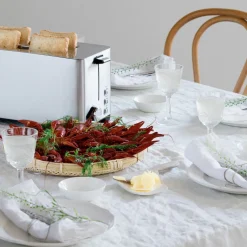 Wilfa brødrister 4 skiver, børstet stål, 1400 W