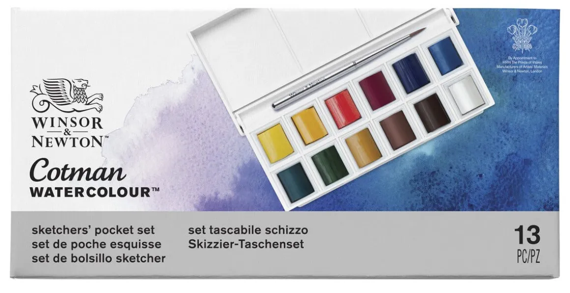 Winsor & Newton akvarellmaling