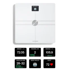 Withings Body Comp badevekt med kroppsanalyse, WiFi