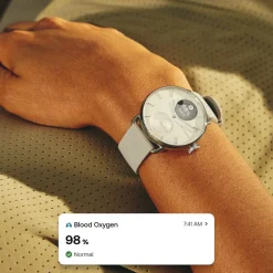 Withings ScanWatch 2 Pearl White smartklokke, 38 mm