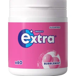 Wrigley's Extra tyggegummi i boks, 60-pakning