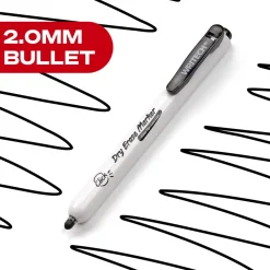 Writech whiteboardpenn 2 mm innfellbar spiss