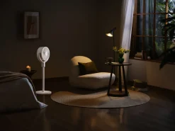 Xiaomi smart gulvvifte 2-i-1, stille vifte med app